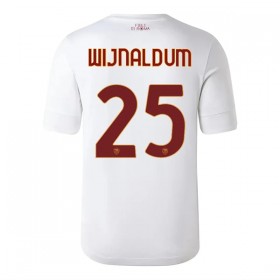 Virallinen pelipaita AS Roma Wijnaldum 25 Vieras 2022-23 Lyhythihainen - Miesten